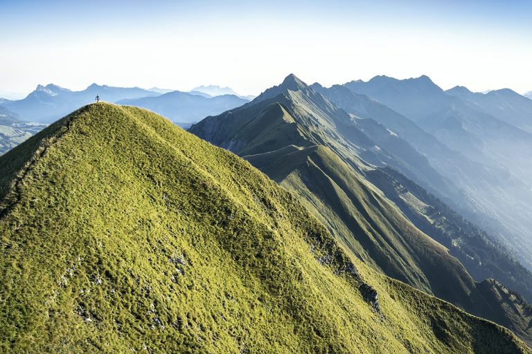 The Hardergrat trail Switzerland