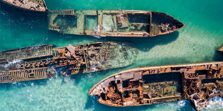 Shipwreck Moreton Island