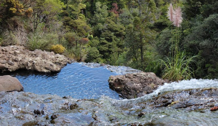 Kitekite Falls, Piha, New Zealand