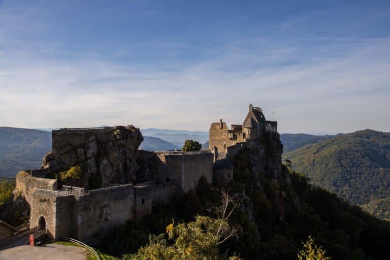 Aggstein castle travel austria