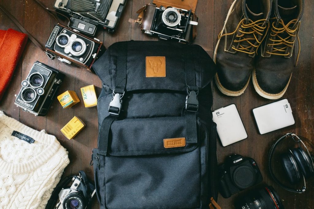 Backpack Travel gear 