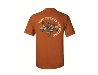 T-shirt Fenceless Travel Orange